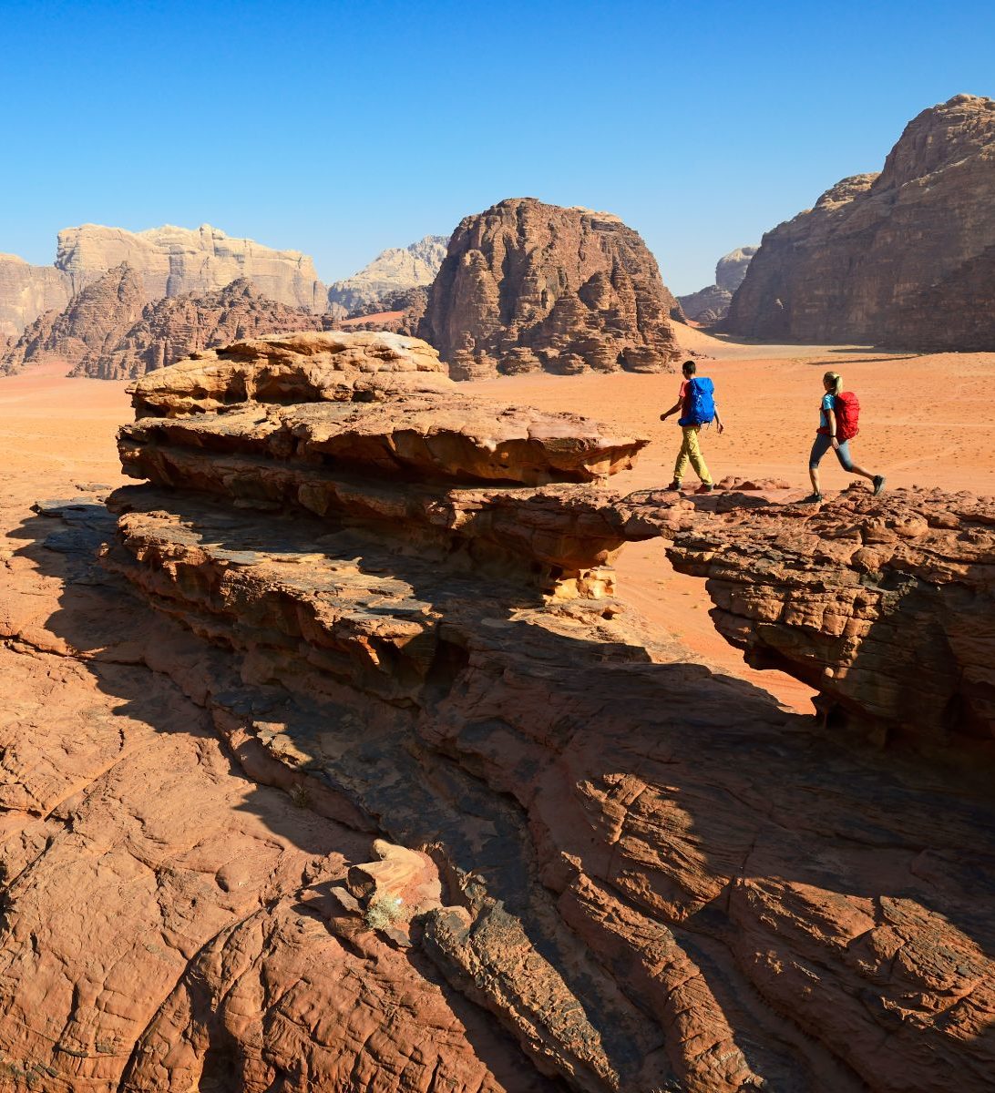 Rondreis Jordannië, Wadi rum, woestijn Rondreis Jordannië, Wadi rum, woestijn