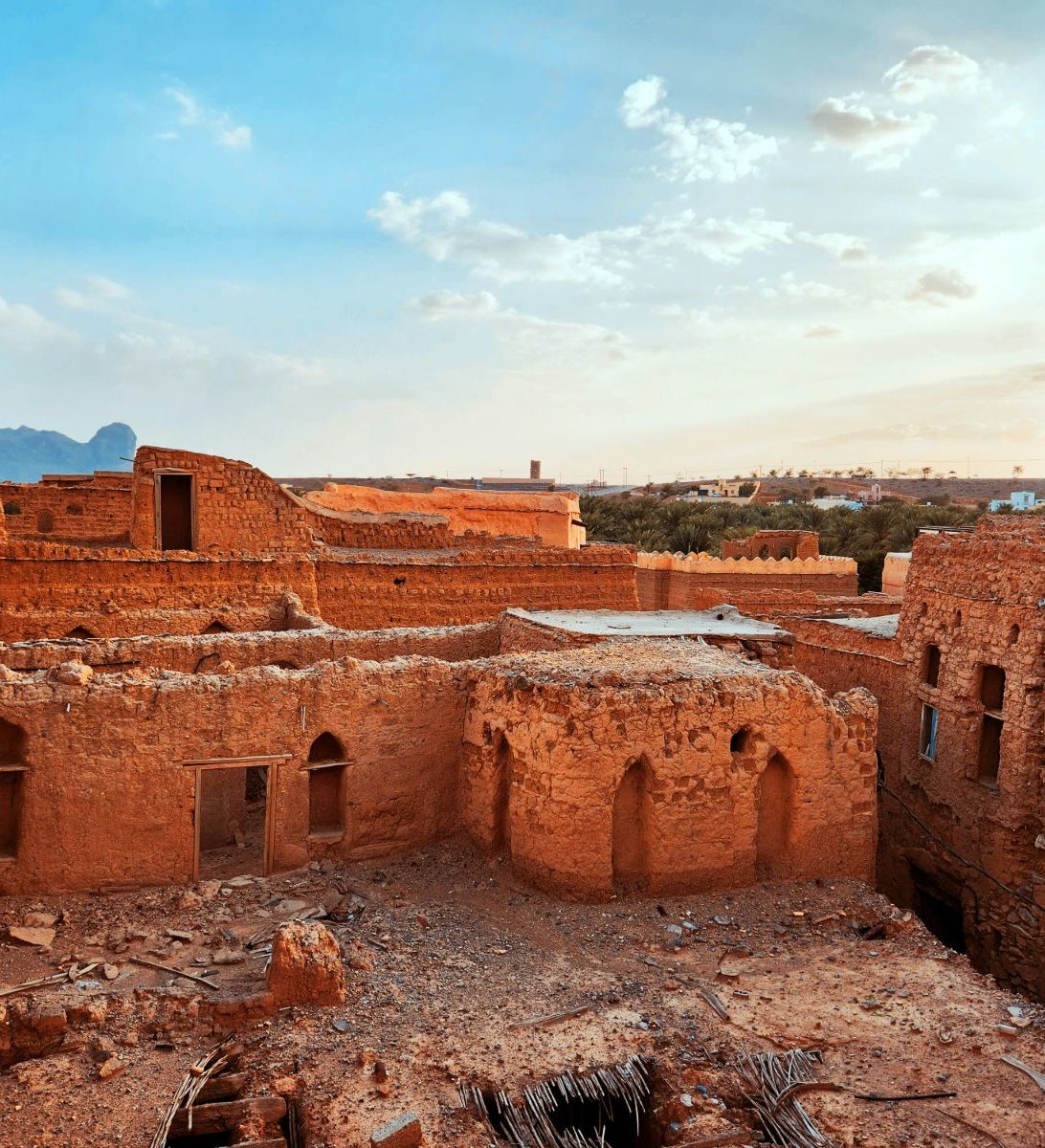 rondreis-oman-al-hamra-Bovenaanzicht-van-huizen-aspect-ratio-382-420 rondreis oman, al hamra Bovenaanzicht van huizen