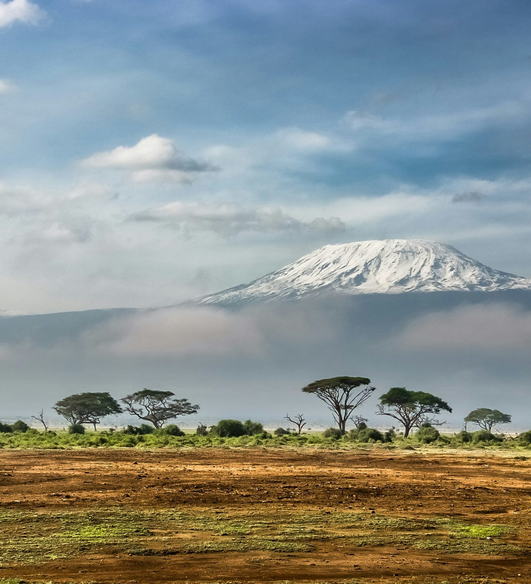 Rondreis Kenia, Amboseli National Park met de Kilimanjaro op de achtergrond Rondreis Kenia, Amboseli National Park met de Kilimanjaro op de achtergrond