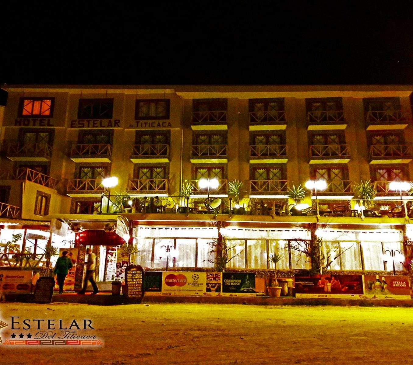 Rondreis Bolivia, Copacabana, Estelar deel Titicaca, buitenaanzicht hotel