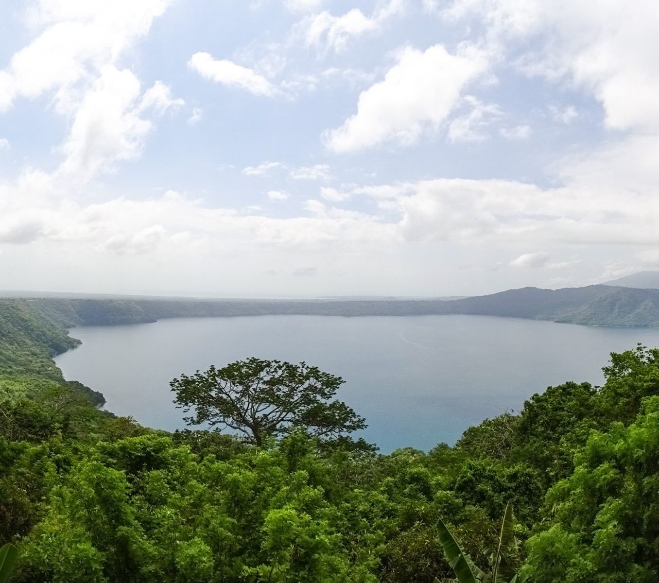 Rondreis Nicaraqua, Laguna de Apoyo, uitzicht meer