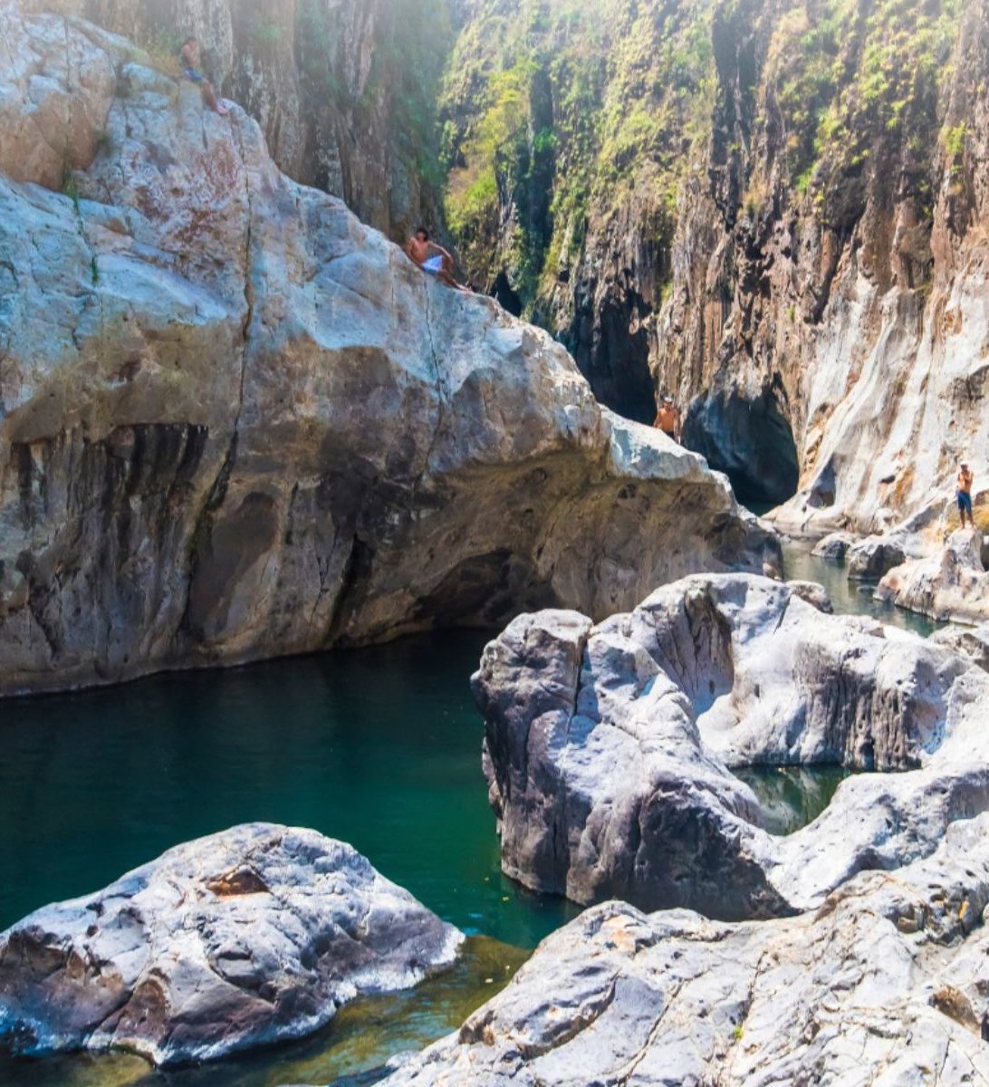 Rondreis Nicaraqua, Somoto Canyon, rotsen Rondreis Nicaraqua, Somoto Canyon, rotsen
