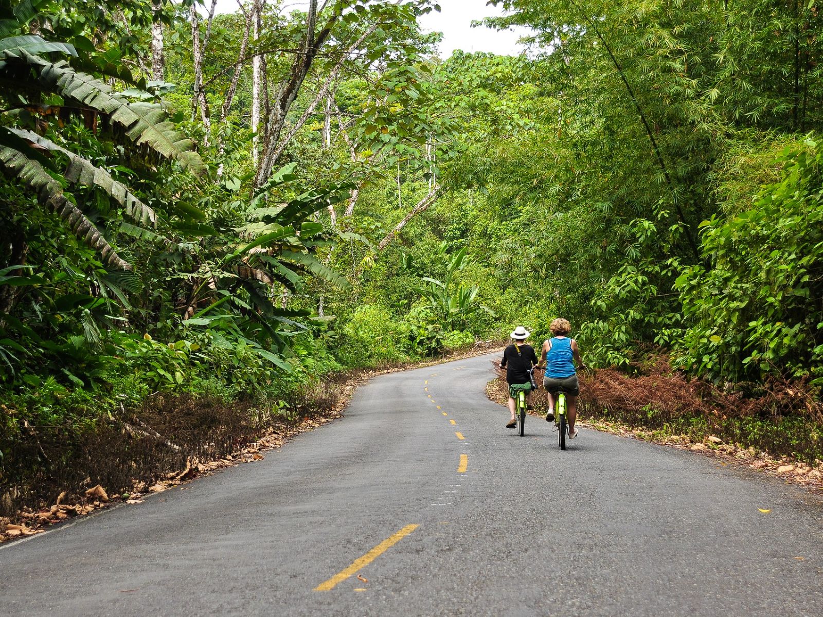 Rondreis Panama, Bocas del Toro, fietsers