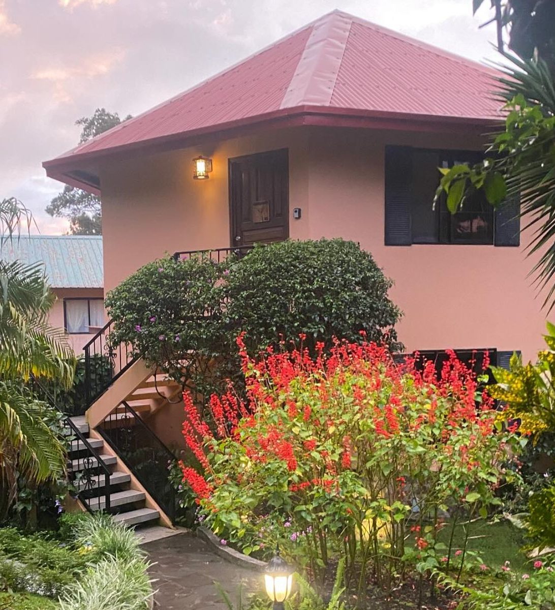 Rondreis Panama, Boquete, Garden Inn, buitenaanzicht accommodatie Rondreis Panama, Boquete, Garden Inn, buitenaanzicht accommodatie
