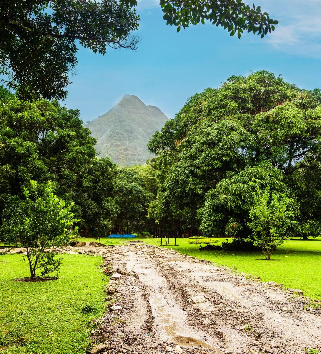 Rondreis Panama, Valle de Antón, weg