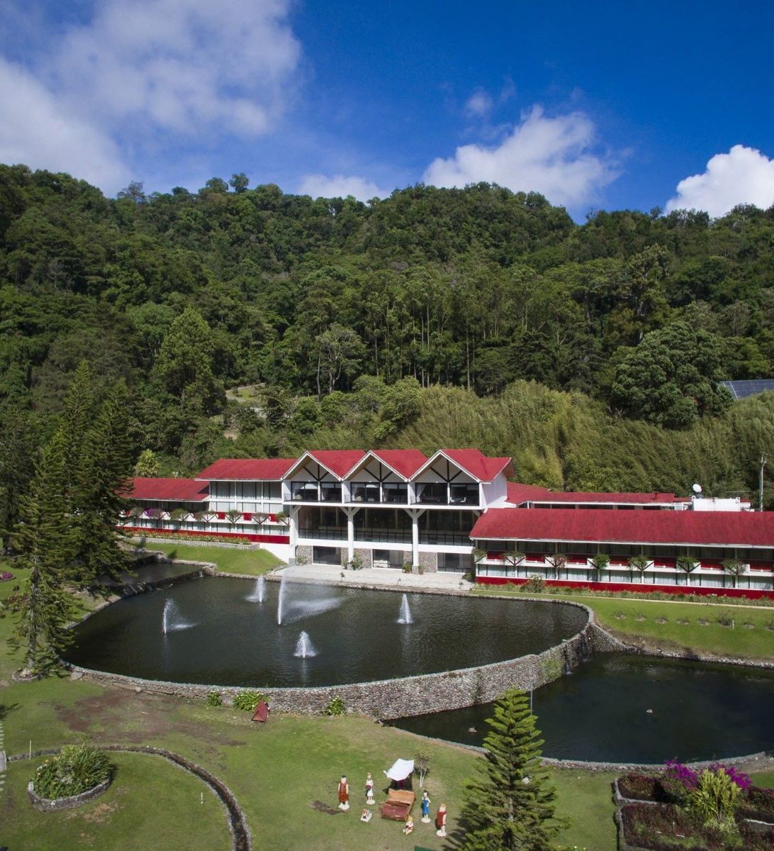 Rondreis Panama, Volcan, Hotel Bambito by Faranda Boutique, vooraanzicht hotel Rondreis Panama, Volcan, Hotel Bambito by Faranda Boutique, vooraanzicht hotel