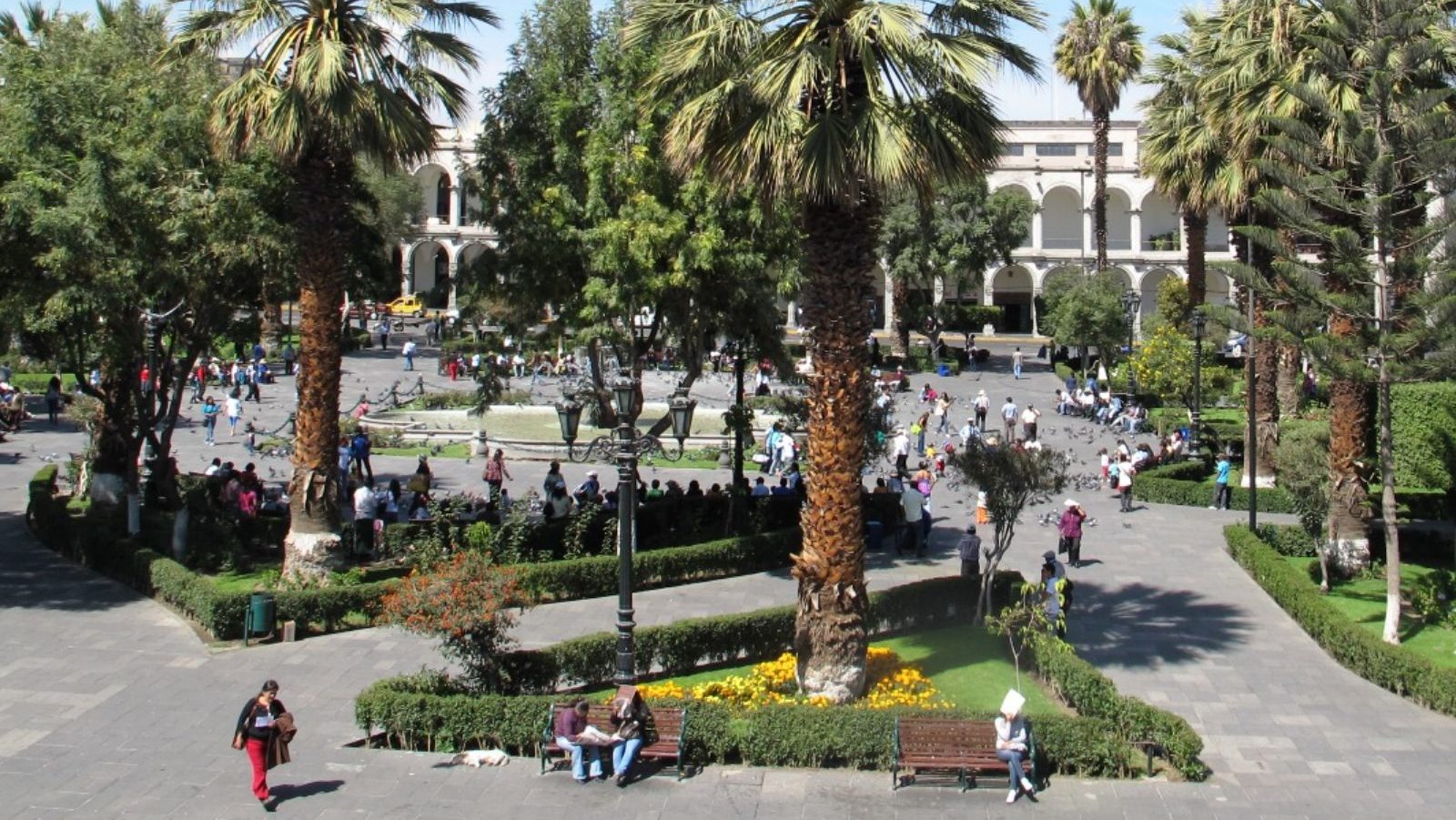 rondreis peru, lima, plein