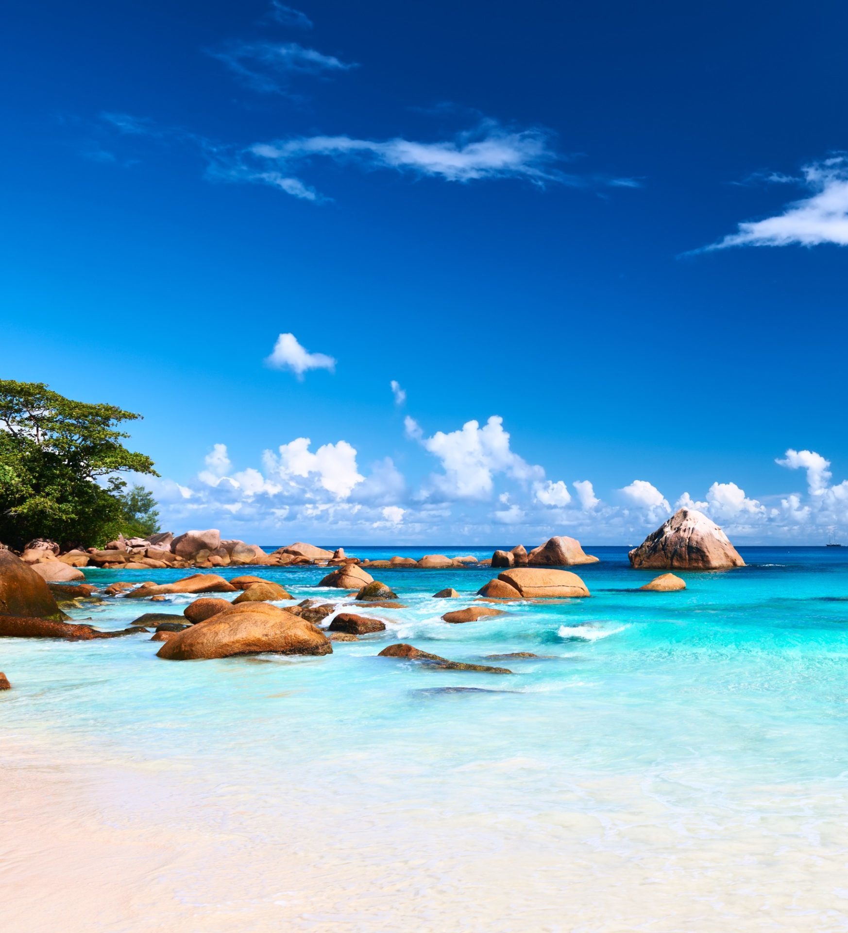Rondreis Seychellen, Anse Lazio - Praslin