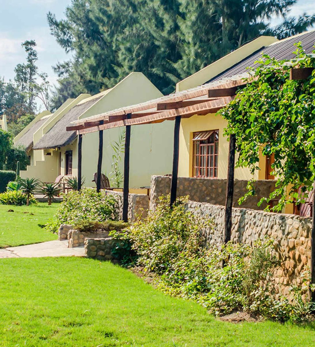 Rondreis Zuid-Afrika, Addo, Rosedale Organic Farm, buitenaanzicht