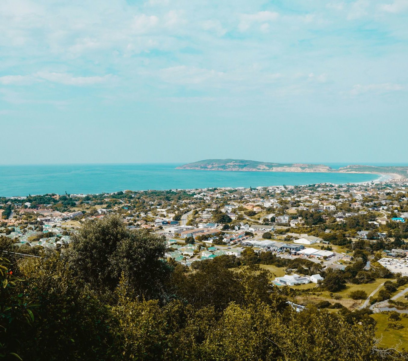 Rondreis Zuid-Afrika, Plettenberg Bay, uitzicht over de baai