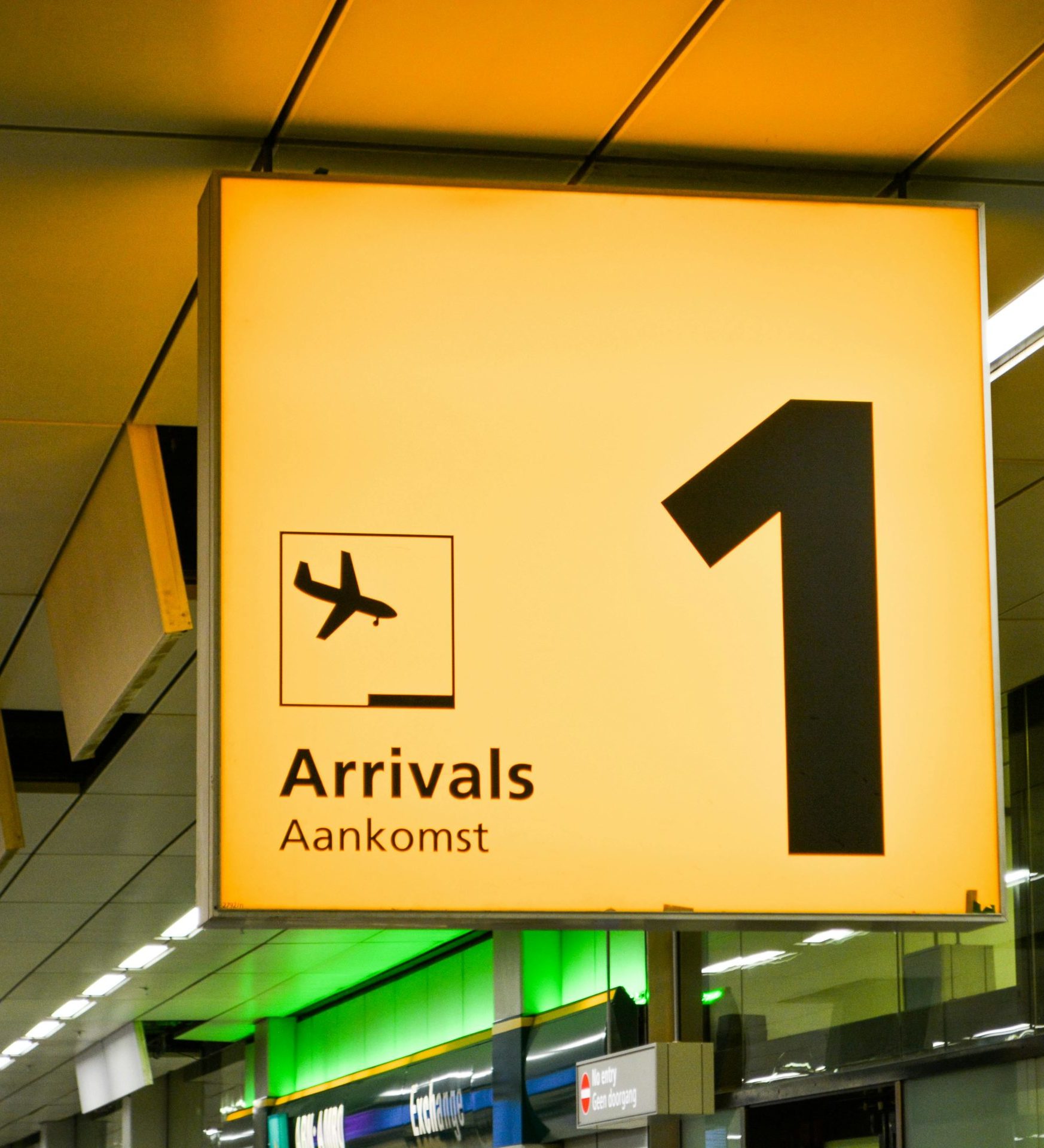 Airport arrivals