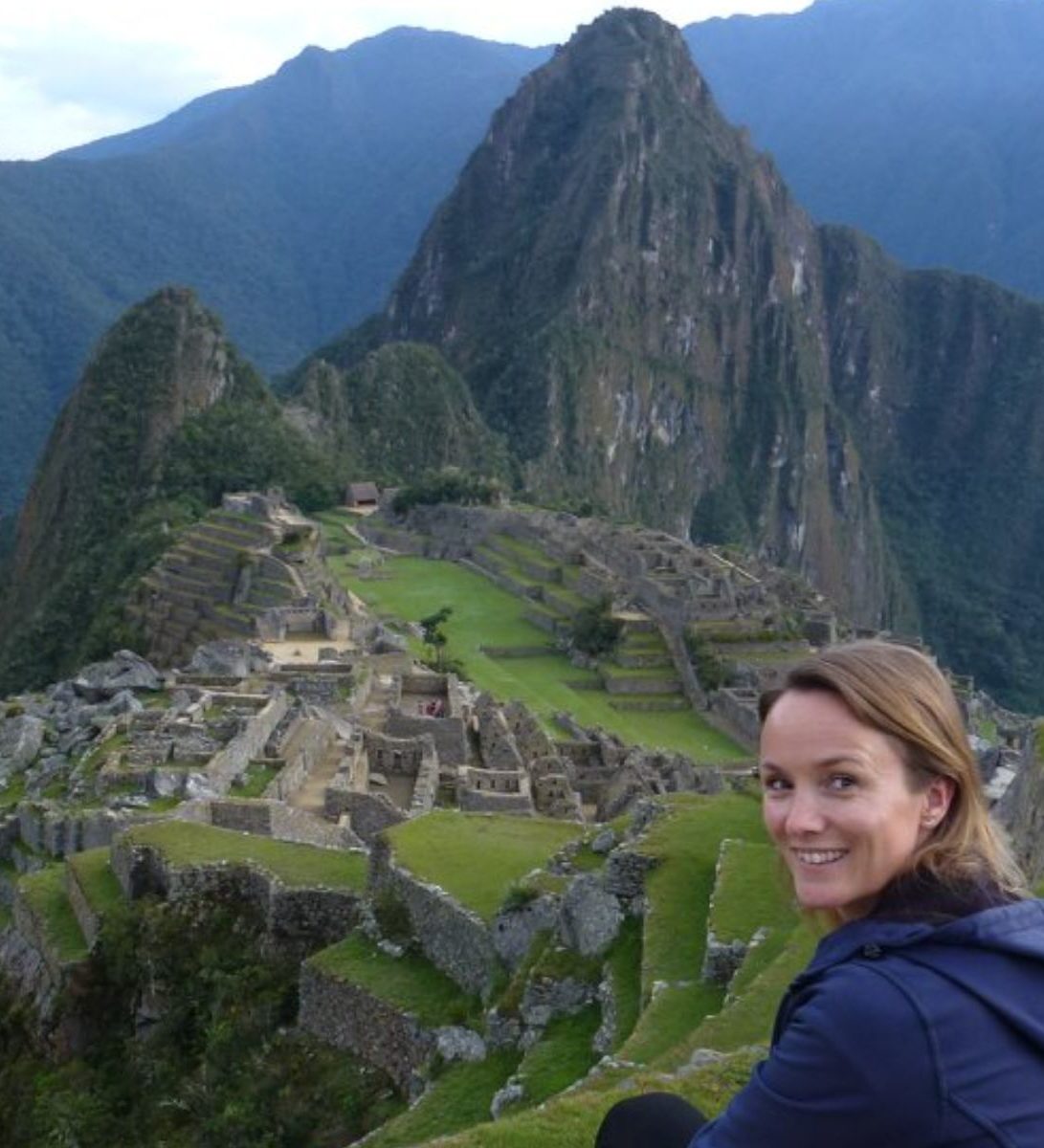 Foto medewerker, Joanne Machu Picchu Peru Foto medewerker, Joanne Machu Picchu Peru
