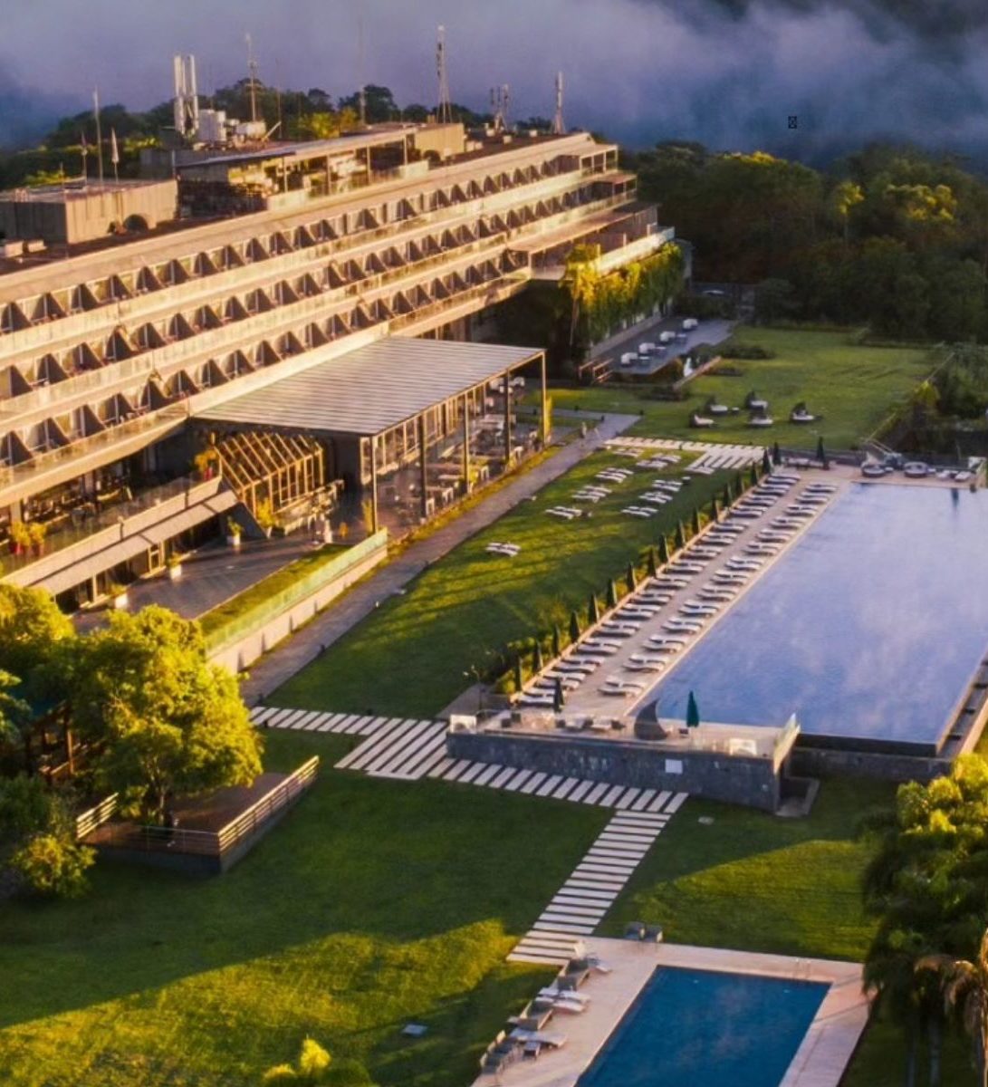 Rondreis Argentinië, Puerto Iguazu, Gran Melia Iguazu, bovenaanzicht hotel