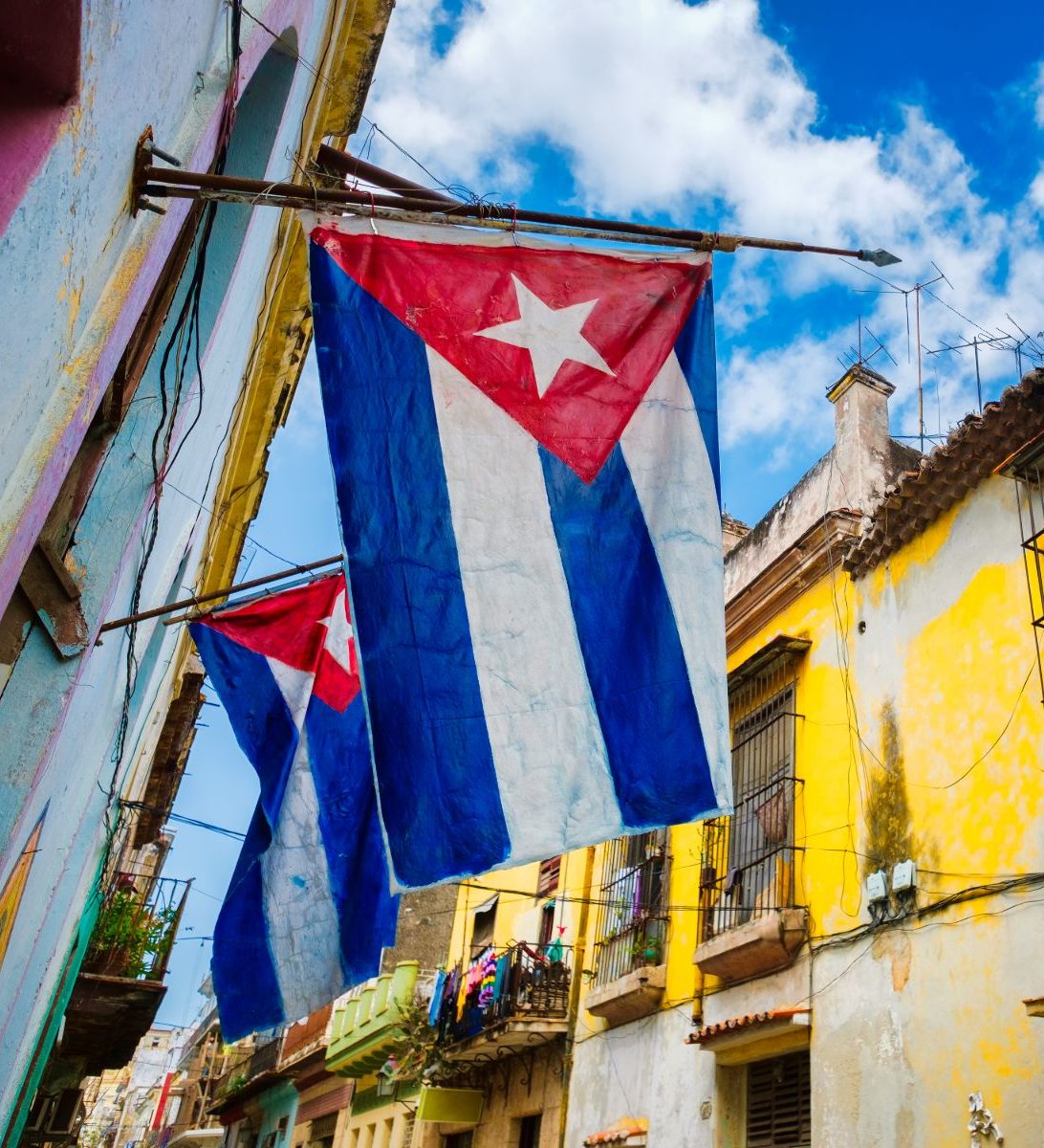 Rondreis Cuba, Havana, vlaggen Rondreis Cuba, Havana, vlaggen