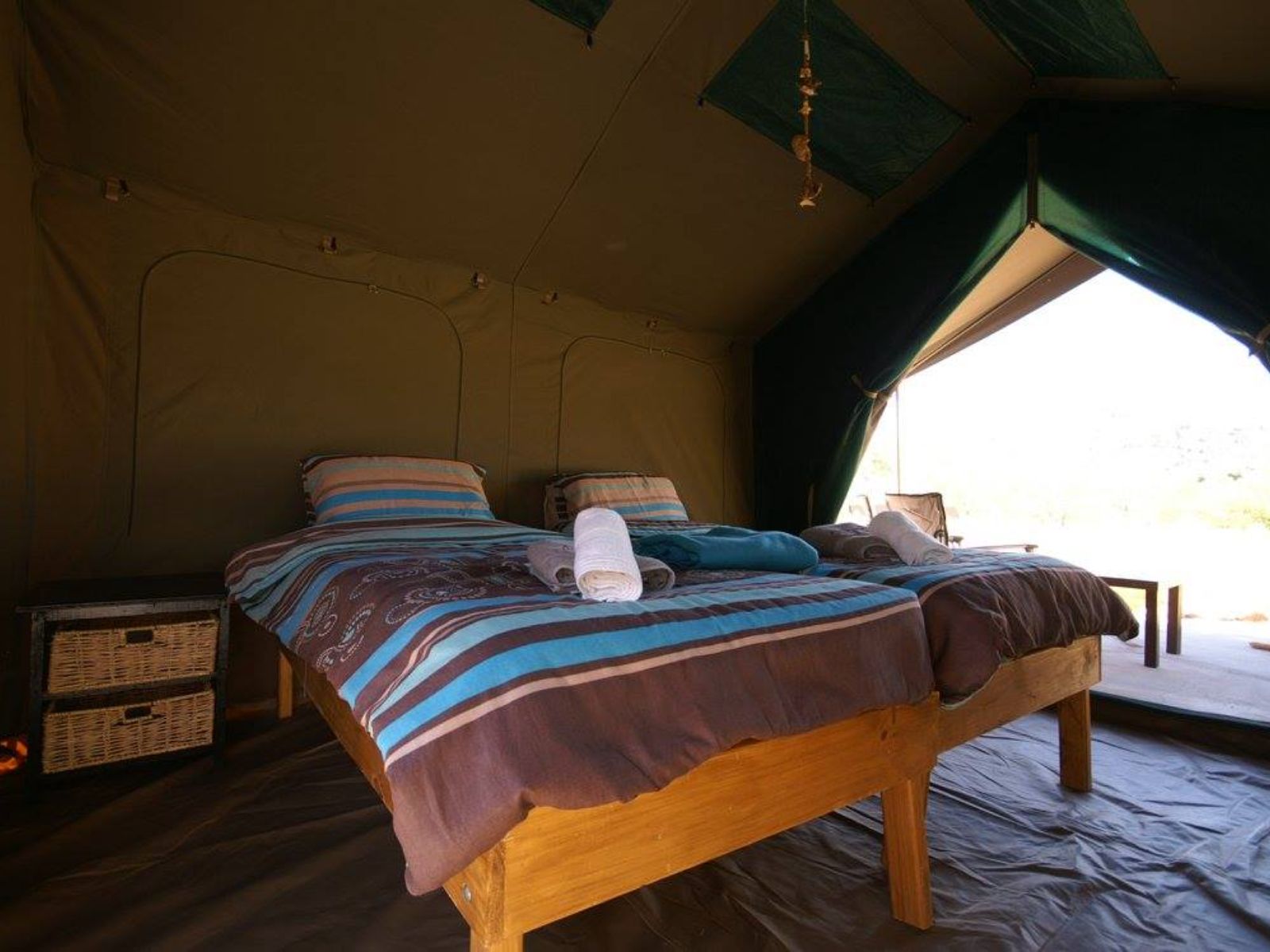 Rondreis Namibië, Damaraland, Aabadi Mountain Camp, tent