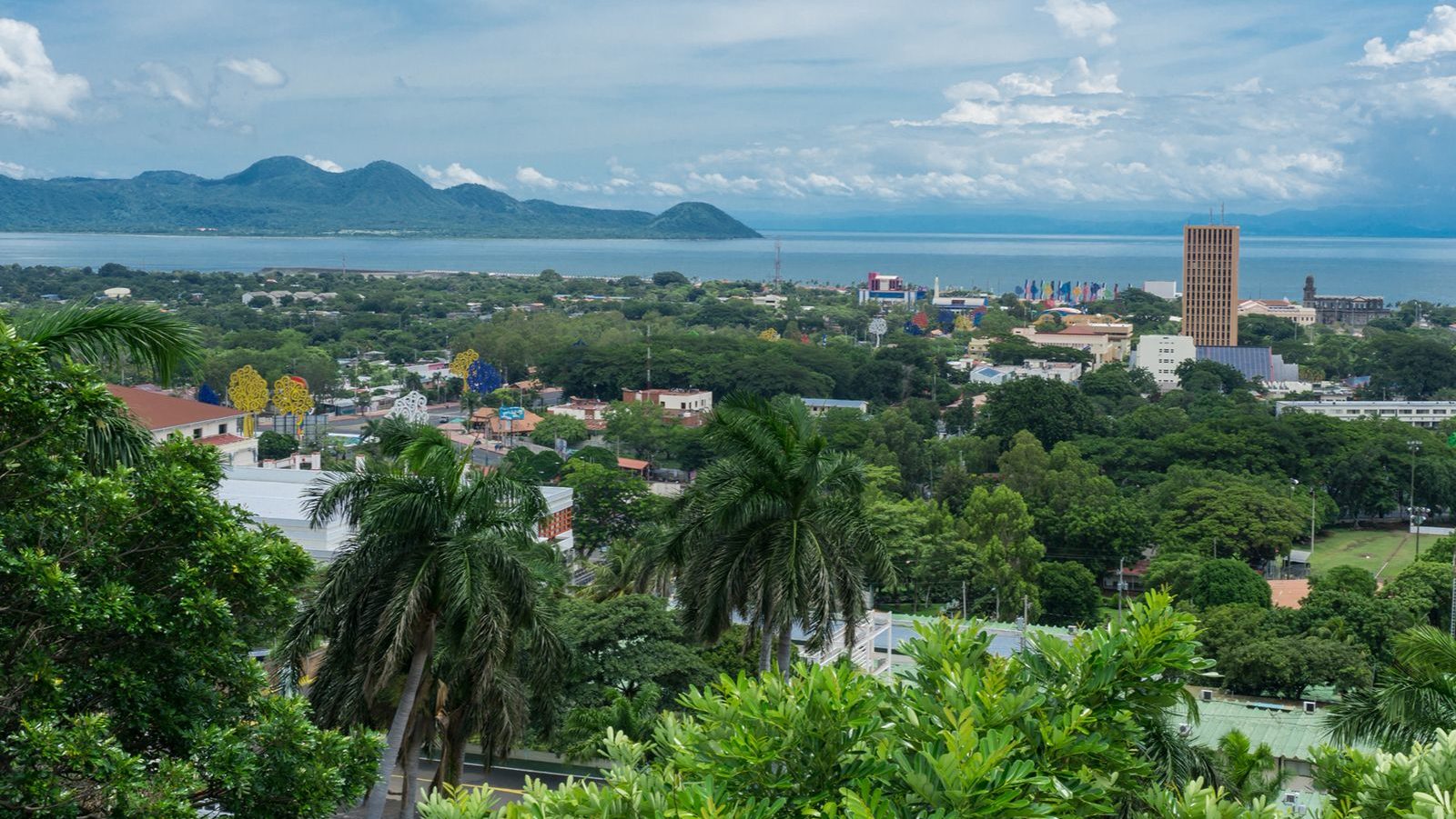 Rondreis Nicaragua, Managua, stadsoverzicht