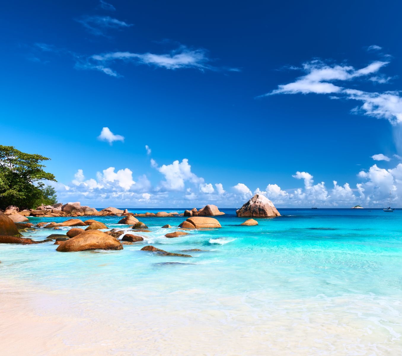 Rondreis Seychellen, Praslin, Anse Lazio