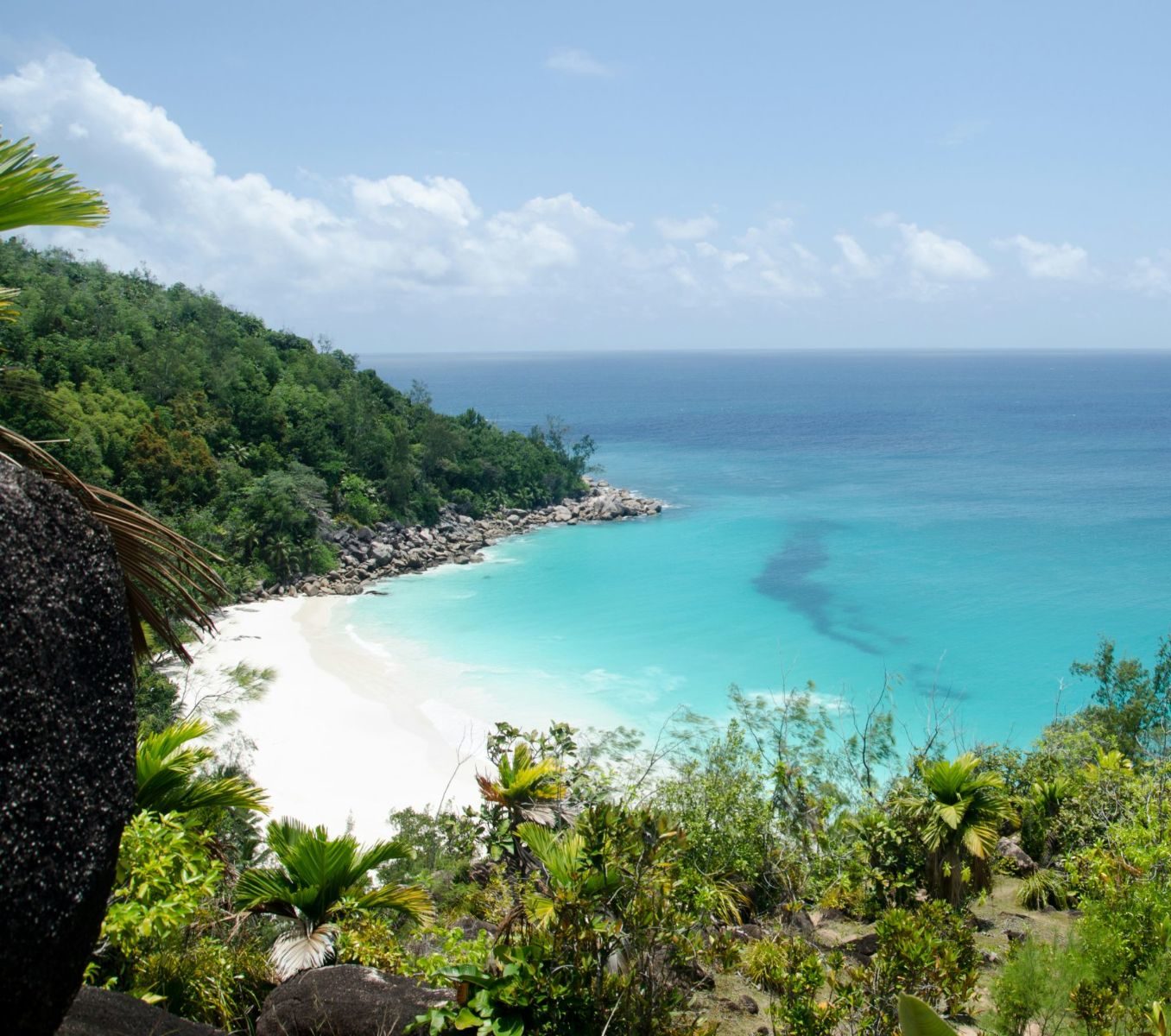 Rondreis Seychellen, Praslin, strand