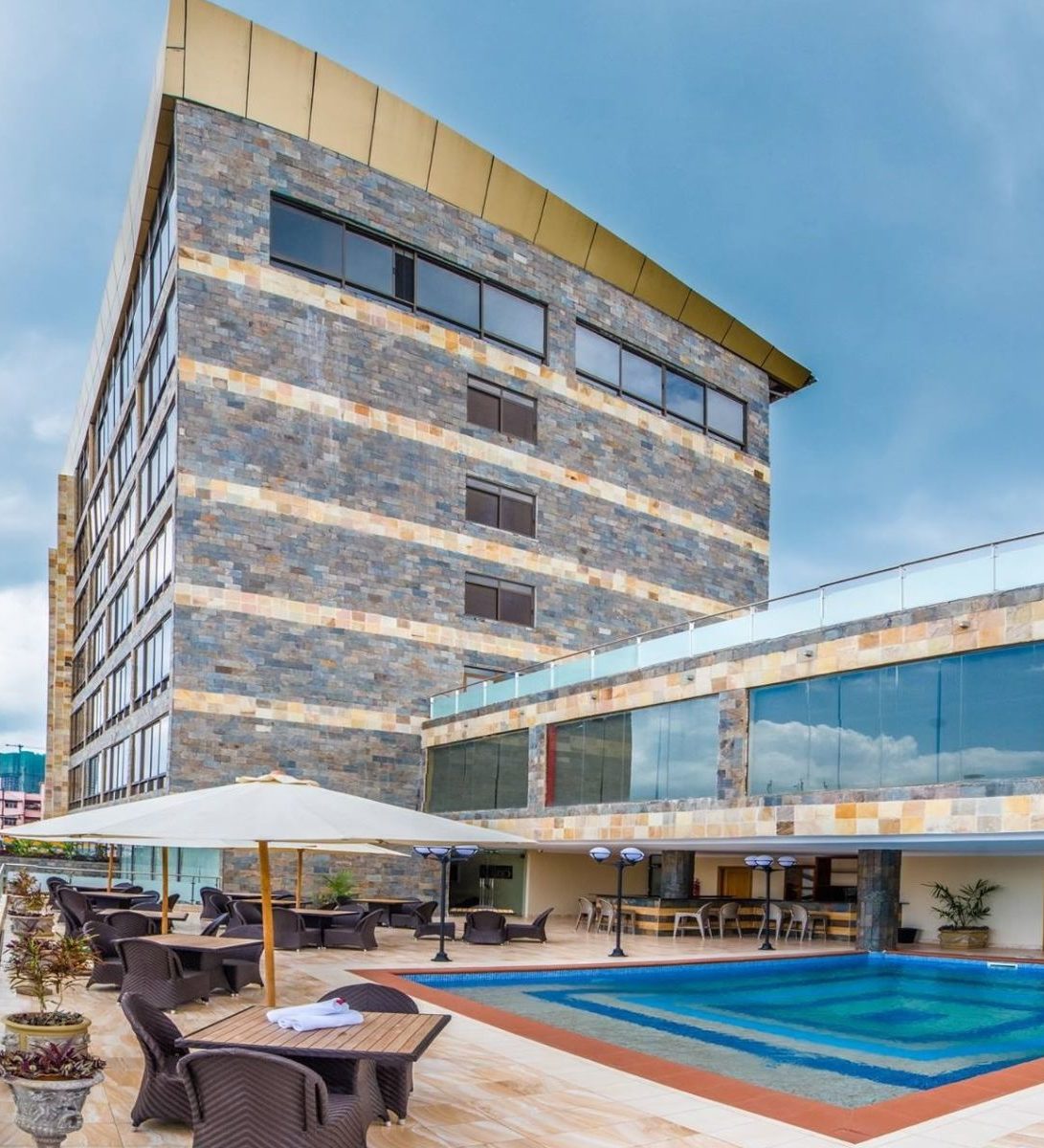 Rondreis Tanzania, Dar Es Salaam, CBD Hotel, buitenaanzicht Rondreis Tanzania, Dar Es Salaam, CBD Hotel, buitenaanzicht