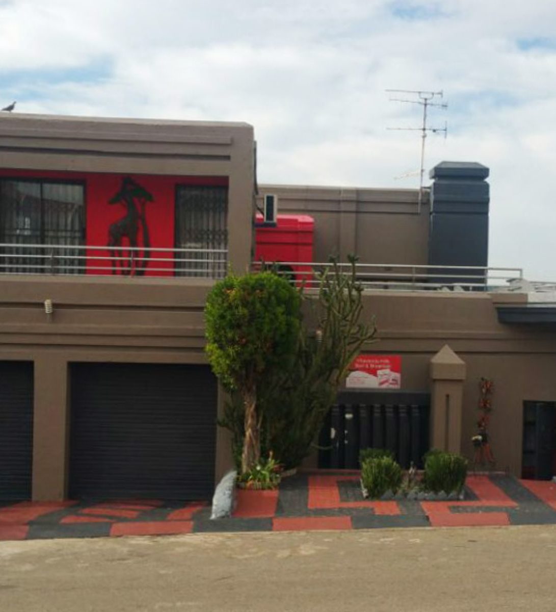 Rondreis Zuid-Afrika, Johannesburg-Soweto, Vahvenda Hills, buitenaanzicht hotel Rondreis Zuid-Afrika, Johannesburg-Soweto, Vahvenda Hills, buitenaanzicht hotel
