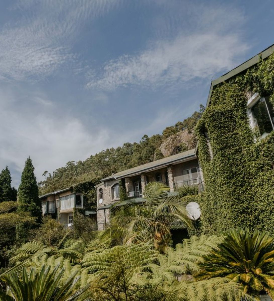 Rondreis Zuid-Afrika, Lobamba, Ematjeni Luxury Guesthouse, buitenaanzicht Guesthouse