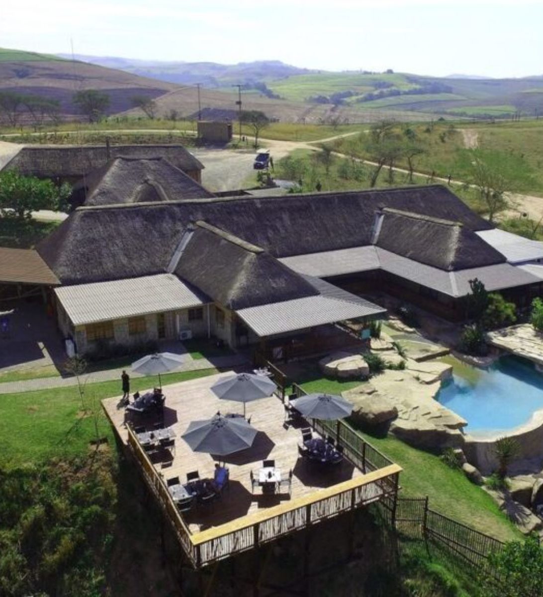 Rondreis Zuid-Afrika, Umhlanga, Rain Farm Game Lodge & Spa, bovenaanzicht Rain Farm Rondreis Zuid-Afrika, Umhlanga, Rain Farm Game Lodge & Spa, bovenaanzicht Rain Farm