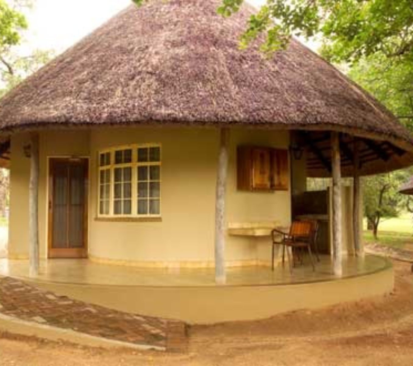 rondreis zuid afrika, kruger park satara rest camp, lodge